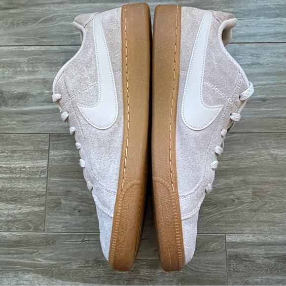 Nike Women’s Court Royale Suede Sneakers 'Silt Red' size 11 Taupe Rose Casual - Picture 3 of 10